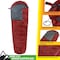 Wakeman Mummy Sleeping Bag - Cold Weather Waterproof Sleeping Bag Rated to 10 Degrees F by Wakeman Red 75-CMP1164 - alternate 6